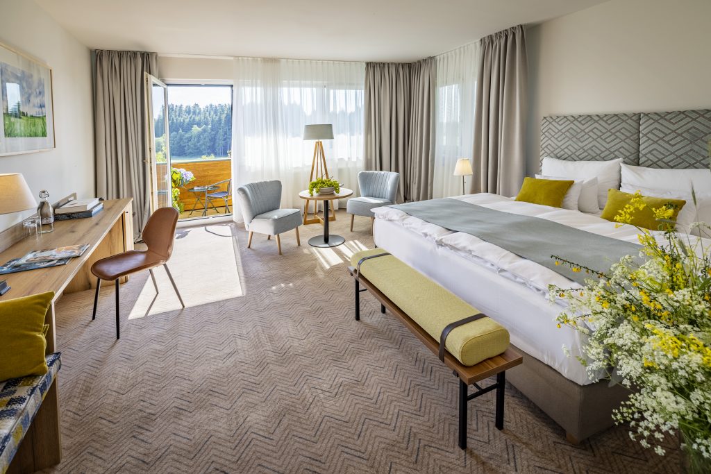 Deluxe mit Eckbalkon